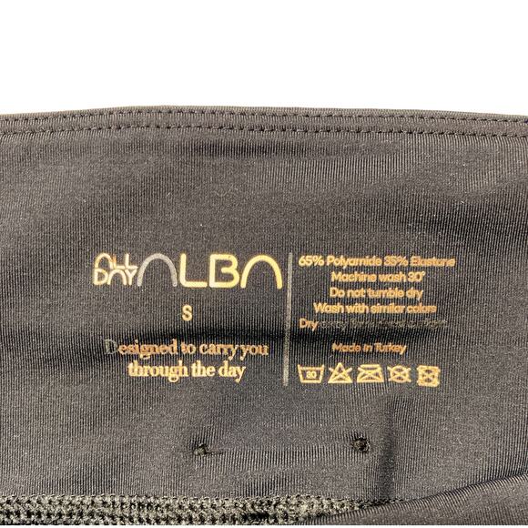 ALBA All Day Emma Cropped Legging Black Yoga Pants Size S - Picture 5 of 9